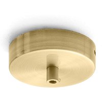 Gea Luce - Alice Messing runde Metallrosette IP20 für Pendelleuchten – Moderner Deckensockel, zentraler Anschluss, einfache Installation Gea Luce - Alice Messing runde Metallrosette IP20 für Pendelleuchten – Moderner Deckensockel, zentraler Anschluss, einfache Installation von GEA LUCE
