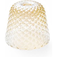 Gea Luce - Bernsteinfarbener Glasdiffusor Ø25 cm – E27-Fassung, große Größe, transparente Schattierung, dekoratives Design Gea Luce - Bernsteinfarbener Glasdiffusor Ø25 cm – E27-Fassung, große Größe, transparente Schattierung, dekoratives Design von GEA LUCE