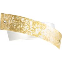 Camilla - Goldwandleuchte 2XE14 max 2X28W IP20 - LED-Wandleuchte im modernen Design 54x20cm - Gea Luce von GEA LUCE