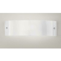 G.e.a. luce wandleuchte weiss mit glasdiffusor 2xe27 michela a/g fmiab2 von GEA LUCE