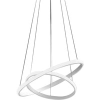 Gea Luce - Iole S2 40W dimmbarer LED-Kronleuchter – Moderne weiße Doppelringaufhängung, 3000K warmes Licht, 2000lm, elegantes Design Gea Luce - Iole S2 40W dimmbarer LED-Kronleuchter – Moderne weiße Doppelringaufhängung, 3000K warmes Licht, 2000lm, elegantes Design von GEA LUCE