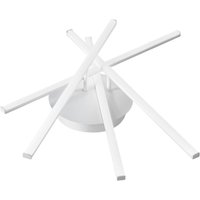 Gea Luce - Moderne LED-Deckenleuchte Tullia 30W 1700lm natürliches Licht 4000K, weißes geometrisches Design, Aluminium und Silikon, IP20, integrierte von GEA LUCE