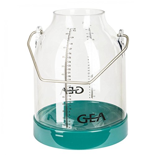 GEA Melkeimer Eimer mit Skala, 30 Liter, opalgrün grün, 139 mm 151052-GEA von GEA