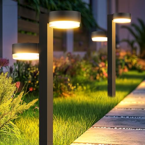 GEARLITE Solarlampen für Außen 4 Pack, 2 in 1 Superhelle Garten Solarleuchten für Außen mit 24 Led, 1200mAh Wasserdichte Solar Gartenleuchten, Auto On/Off Garten Deko für Weg Balkon Terrasse Hof GEARLITE Solarlampen für Außen 4 Pack, 2 in 1 Superhelle Garten Solarleuchten für Außen mit 24 Led, 1200mAh Wasserdichte Solar Gartenleuchten, Auto On/Off Garten Deko für Weg Balkon Terrasse Hof von GEARLITE