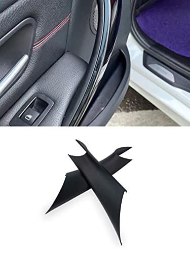 GEATaaT Gelunxin Türgriffabdeckung für BMW 320, 328, 330, 335, M3 2012–2018 & BMW 428, 435, M4 2014–2017 (links hinten + rechts hinten, schwarz) von GEATaaT