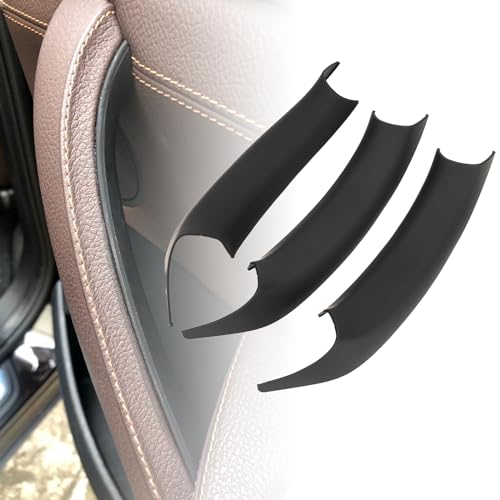 GEATaaT Türgriffabdeckungen kompatibel mit BMW X3 Serie F25 2010–2016, X4-Serie F26 2014–2017 (3 Stück) (schwarz) von GEATaaT