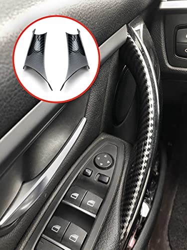 Gelunxin Türgriff-Abdeckung für BMW 320, 328, 330, 335, M3 2012–2018 & BMW 428, 435, M4 2014–2017 (links vorne + rechts vorne, Kohlefaser). von GEATaaT