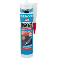 GEBSICONE W3 100% Silikon-Dichtmasse - 280ml Kartusche Transparent - 890751 GEBSICONE W3 100% Silikon-Dichtmasse - 280ml Kartusche Transparent - 890751 von GEB