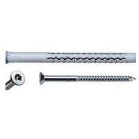 Lange Nylon-Universaldübel gx-l g&b 8x120 mm + Senkkopfschraube T30 - Packung mit 50 Stück - 97007 von GEB