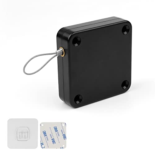 1200 Zugfestigkeit - Drahtlänge 1,2m - Drahtdurchmesser 1,2MM Automatischer Türschließer, GEBAUM Automatischer Türschließer Ohne Stanzen Kein Bohren, Automatischer Türschließer mit Zugschnur von GEBAUM