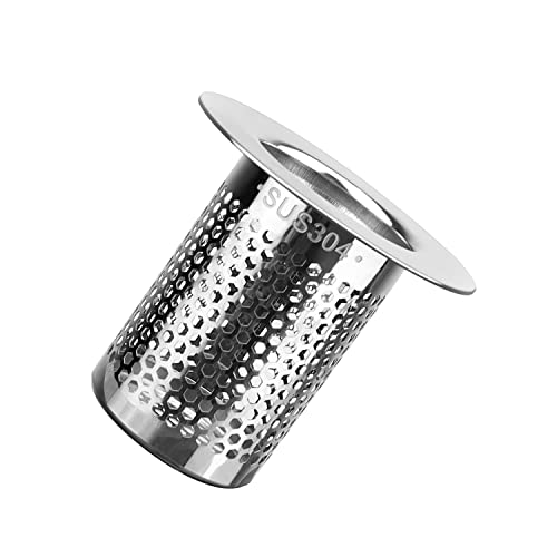 GEBAUM Abflusssieb Waschbecken, Sink Strainer Edelstahl - Abfluss Haarfänger - Abfluss Filter Netz, Einsetzbar für Küche, Bad, Balkonbodenablauf GEBAUM Abflusssieb Waschbecken, Sink Strainer Edelstahl - Abfluss Haarfänger - Abfluss Filter Netz, Einsetzbar für Küche, Bad, Balkonbodenablauf von GEBAUM