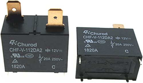 GEBBEM Staffel 12V Relais CHF-V-112DA2 CHFV112DA2 CHF V 112DA2 12VDC 20A (Size : 5PCS) von GEBBEM