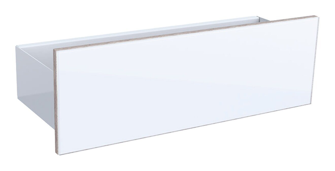 GEBERIT Ablageelement Acanto, Wandablage 450 mm x 159 mm x 148 mm - Weiß matt von GEBERIT