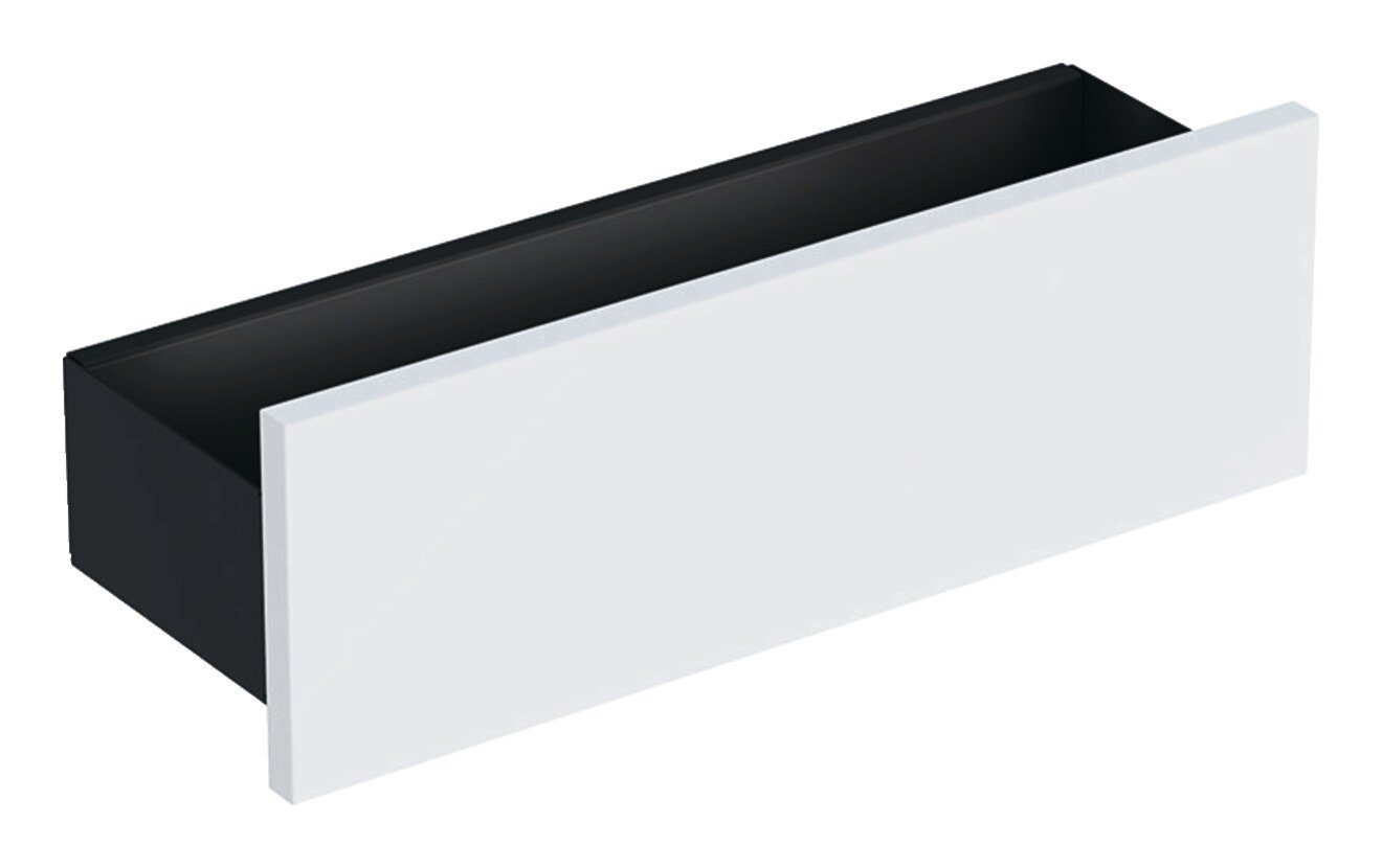 GEBERIT Ablageelement Smyle Square, Wandablage 450 mm x 150 mm x 148 mm - Weiß von GEBERIT