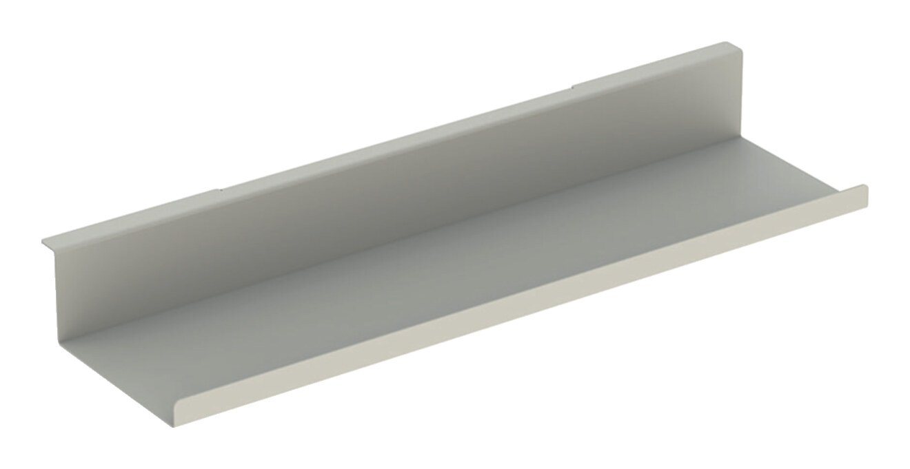 GEBERIT Ablageelement iCon, Wandablage 450 x 130 mm - Sandgrau von GEBERIT