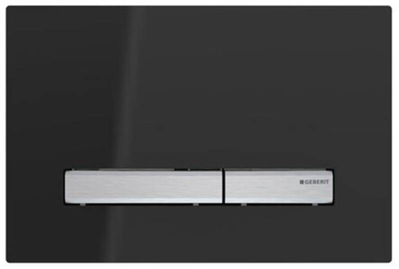 GEBERIT Betätigungsplatte GE Betätigungsplatte SIGMA50 für 2-Mengen-Spülung schwarz GEBERIT Betätigungsplatte GE Betätigungsplatte SIGMA50 für 2-Mengen-Spülung schwarz von GEBERIT