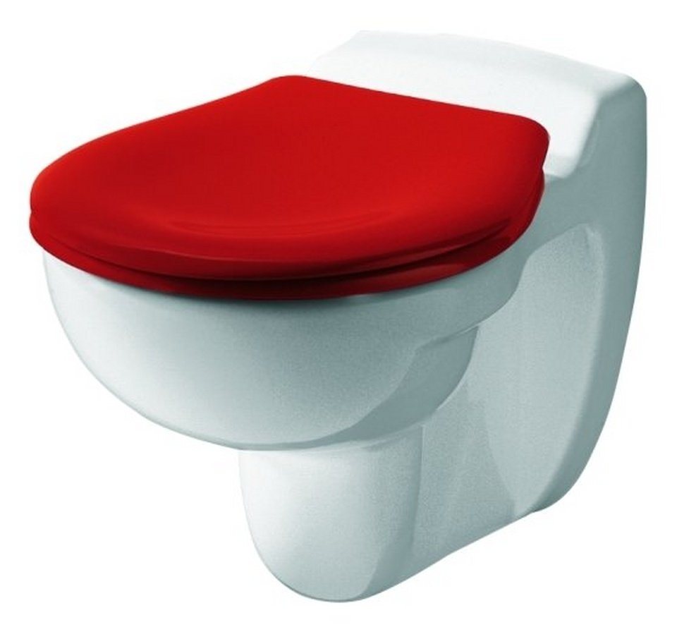 GEBERIT Kinder-WC-Sitz Bambini, WC-Sitz mit Deckel - Rot von GEBERIT