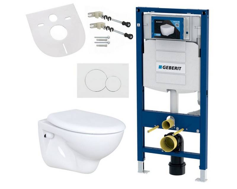 GEBERIT Tiefspül-WC GEBERIT-UNI-SET, Wand-Tiefspül-WC mit WC-Sitz Komplettset – mit passendem Geberit GEBERIT Tiefspül-WC GEBERIT-UNI-SET, Wand-Tiefspül-WC mit WC-Sitz Komplettset – mit passendem Geberit von GEBERIT