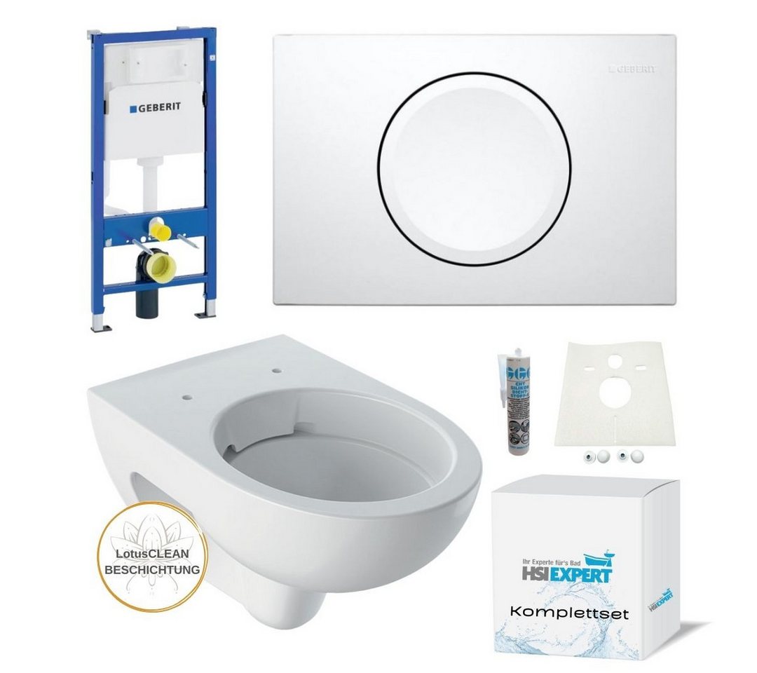 GEBERIT Vorwandelement WC Geberit Spülkasten Geberit Renova WC spülrandlos, Spar-Set von GEBERIT