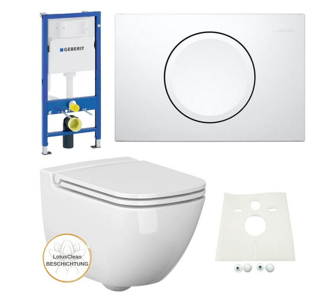 GEBERIT Vorwandelement WC Geberit Vorwandelement + Ference WC + Drückerplatte + WC-Sitz Delta11, Spar-Set GEBERIT Vorwandelement WC Geberit Vorwandelement + Ference WC + Drückerplatte + WC-Sitz Delta11, Spar-Set von GEBERIT