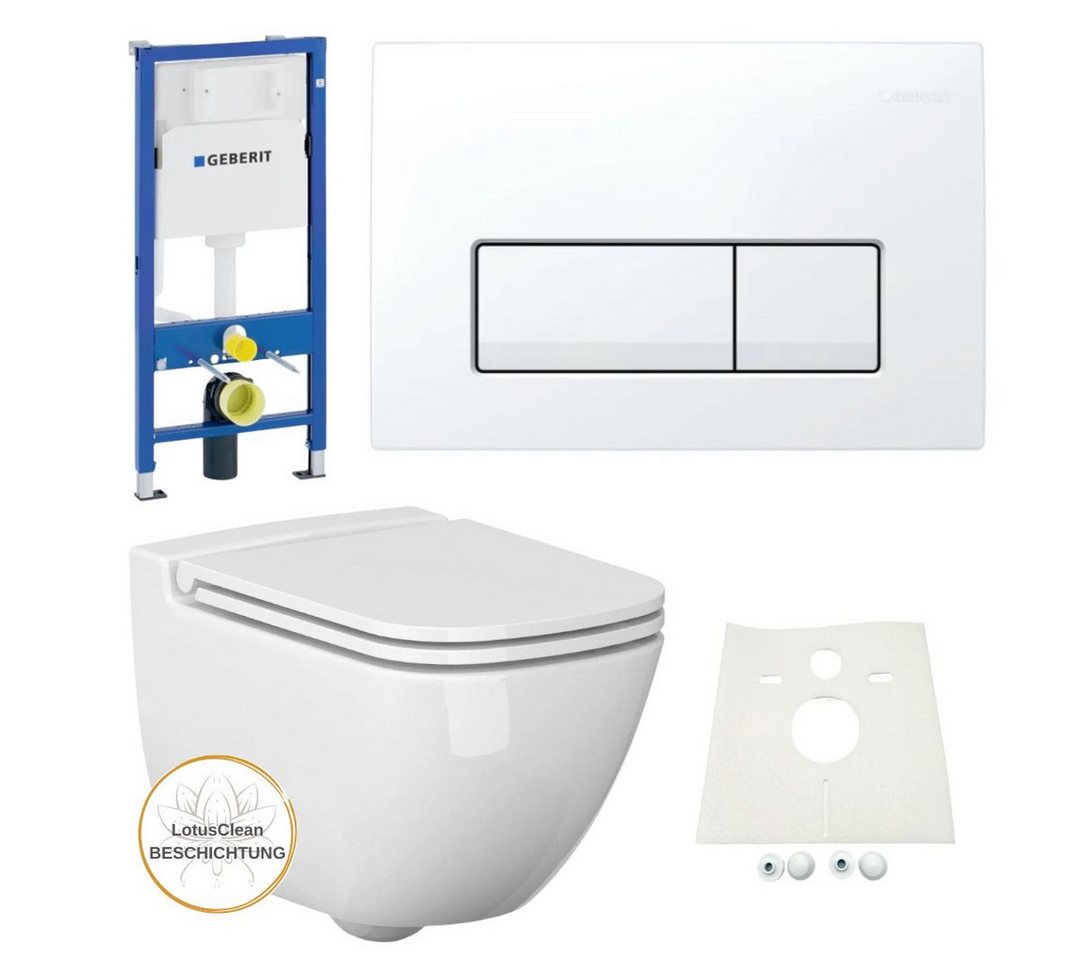 GEBERIT Vorwandelement WC Geberit Vorwandelement + Ference WC + Drückerplatte + WC-Sitz Delta51, Spar-Set GEBERIT Vorwandelement WC Geberit Vorwandelement + Ference WC + Drückerplatte + WC-Sitz Delta51, Spar-Set von GEBERIT