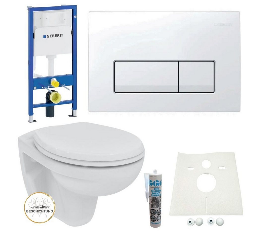GEBERIT Vorwandelement WC Geberit Spülkasten Ideal Standard WC spülrandlos, Spar-Set von GEBERIT
