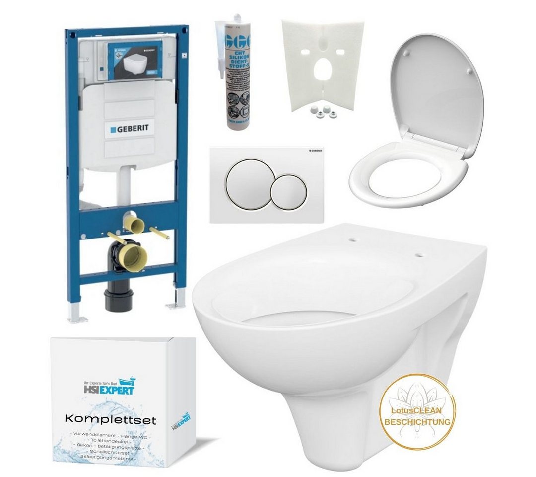 HGMBAD Vorwandelement WC Geberit Vorwandelement Sigma Hänge WC Toilette, Komplett-Set HGMBAD Vorwandelement WC Geberit Vorwandelement Sigma Hänge WC Toilette, Komplett-Set von HGMBAD