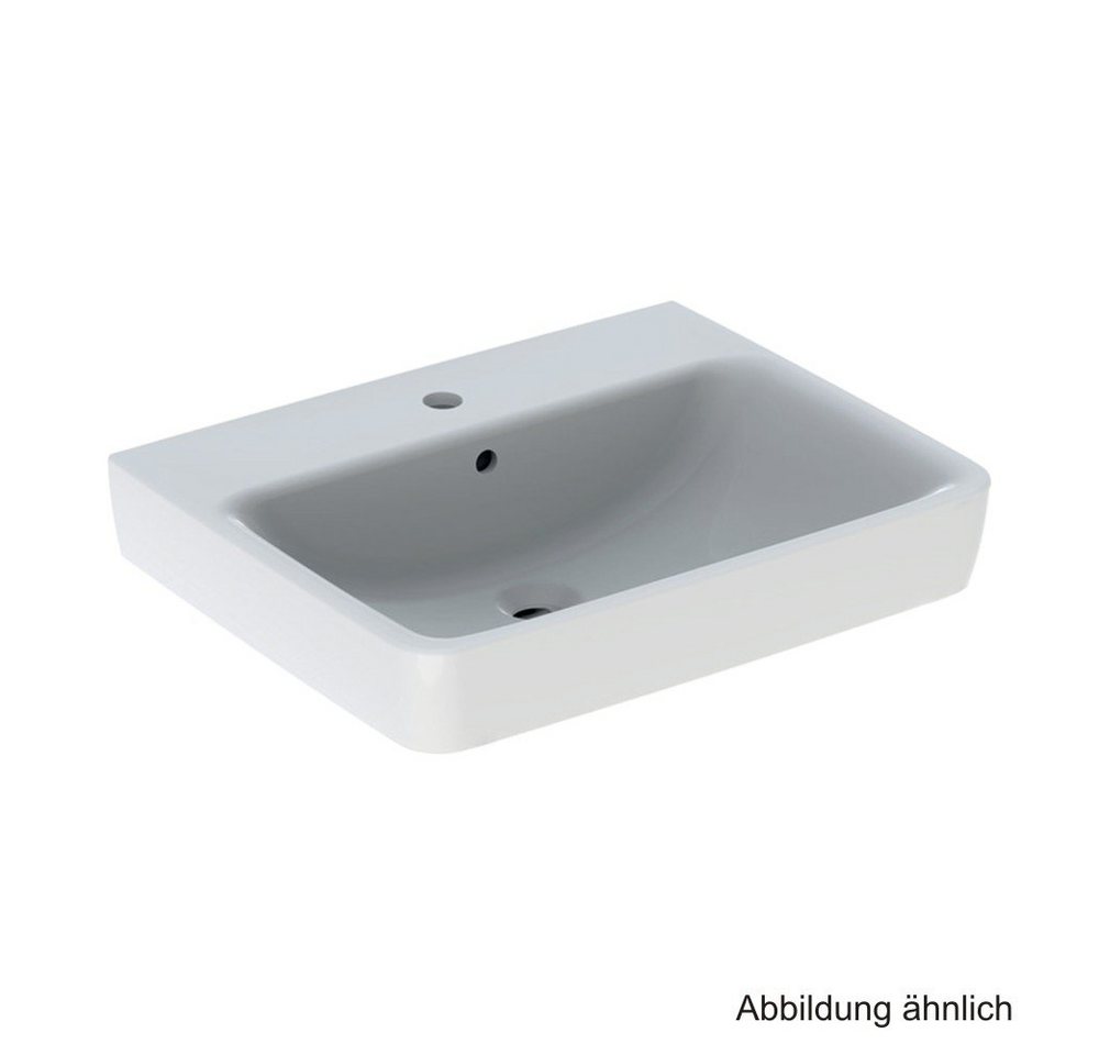 GEBERIT Waschbecken Geberit Waschtisch Renova Plan 60 x 48 cm, weiß, 501636001 von GEBERIT
