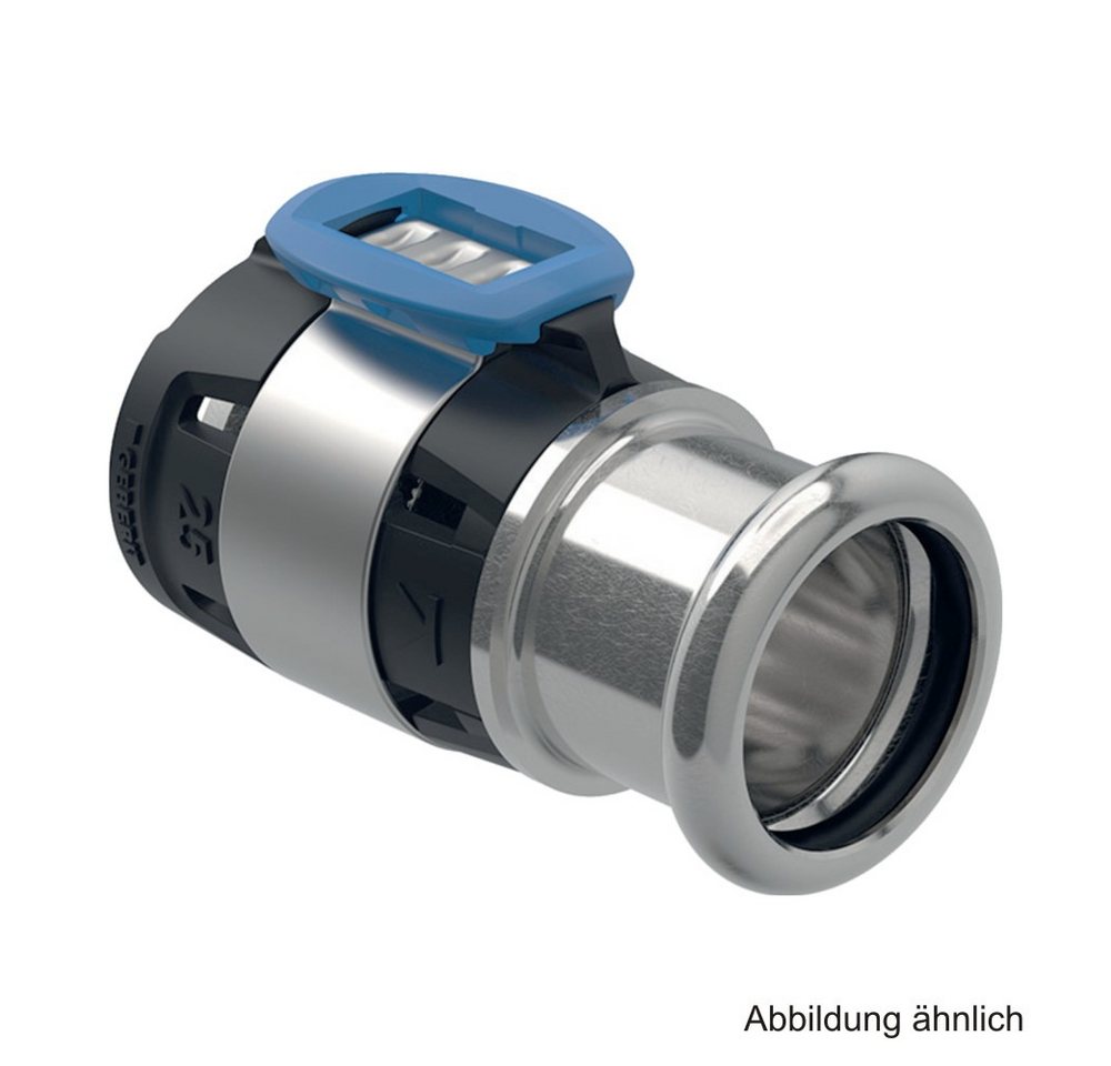 GEBERIT Wasserrohr Geberit FlowFit Übergang auf Mapress mit Pressmuffe, 20 x 15 mm GEBERIT Wasserrohr Geberit FlowFit Übergang auf Mapress mit Pressmuffe, 20 x 15 mm von GEBERIT