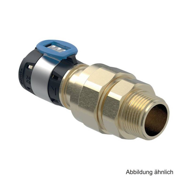 GEBERIT Wasserrohr Geberit FlowFit Übergangsverschraubung mit AG, 16 mm x 1/2" von GEBERIT