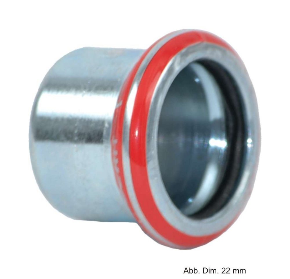 GEBERIT Wasserrohr Geberit Mapress C-Stahl Kappe, 42 mm GEBERIT Wasserrohr Geberit Mapress C-Stahl Kappe, 42 mm von GEBERIT