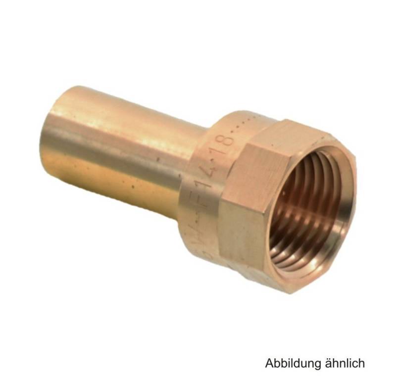 GEBERIT Wasserrohr Geberit Mapress Kupfer Übergang mit IG und Einschubende, 22mm x 3/4" I von GEBERIT