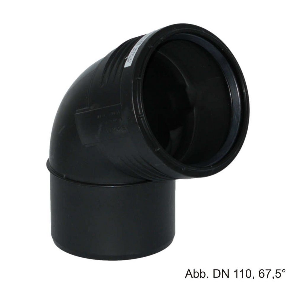 GEBERIT Wasserrohr Geberit Silent-PP Bogen mit 1 Muffe, DN 50-67,5° GEBERIT Wasserrohr Geberit Silent-PP Bogen mit 1 Muffe, DN 50-67,5° von GEBERIT
