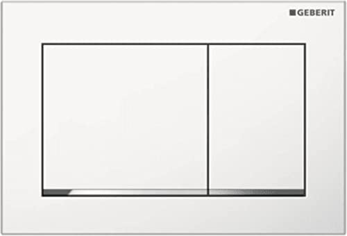 Geberit 115080KJ1 Betätigungsplatte OMEGA30 f 2-Meng-Spül hochgl.Chrom/weiß Geberit 115080KJ1 Betätigungsplatte OMEGA30 f 2-Meng-Spül hochgl.Chrom/weiß von Geberit