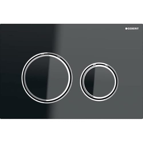 Geberit Sigma 21 Drückerplatte Glas Chrom/Lava für UP720, UP320, UP300 und UP700 von Geberit