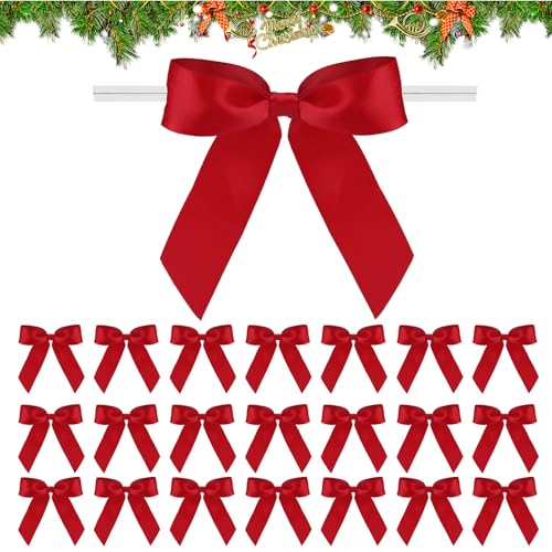 48 Stück 9x9cm Weihnachten Schleifen Zierschleifen Weihnachtsbaum Bögen Weihnachtsdeko Weihnachtsschleifen Weihnachtsbogen Geschenkschleife für Weihnachtskranz Dekorationen Geschenke 48 Stück 9x9cm Weihnachten Schleifen Zierschleifen Weihnachtsbaum Bögen Weihnachtsdeko Weihnachtsschleifen Weihnachtsbogen Geschenkschleife für Weihnachtskranz Dekorationen Geschenke von GEBETTER