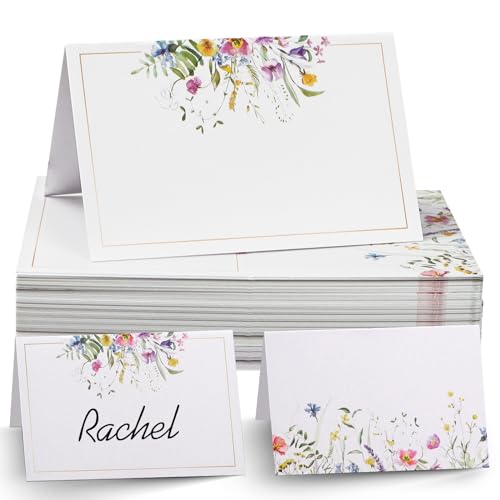 50 Stück Tischkarten Hochzeit Geburtstag 85x55 mm Blumen Tischdekoration Namenskarten zum selbst Beschriften Namensschild Platzkarten für Kommunion Taufe Silvester Neujahr Feier 50 Stück Tischkarten Hochzeit Geburtstag 85x55 mm Blumen Tischdekoration Namenskarten zum selbst Beschriften Namensschild Platzkarten für Kommunion Taufe Silvester Neujahr Feier von GEBETTER