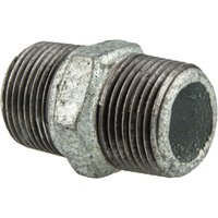 Amaflex - Temperguss-Gewindefitting verzinkt Doppelnippel, ag x ag 1/2 Zoll, Typ 280, dvgw von AMAFLEX