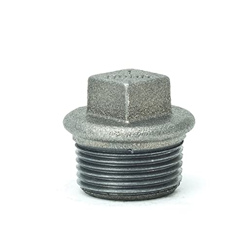 Temperguss-Gewindefitting schwarz Stopfen, 1/4 Zoll, Typ 290, DVGW Temperguss-Gewindefitting schwarz Stopfen, 1/4 Zoll, Typ 290, DVGW von Gebo