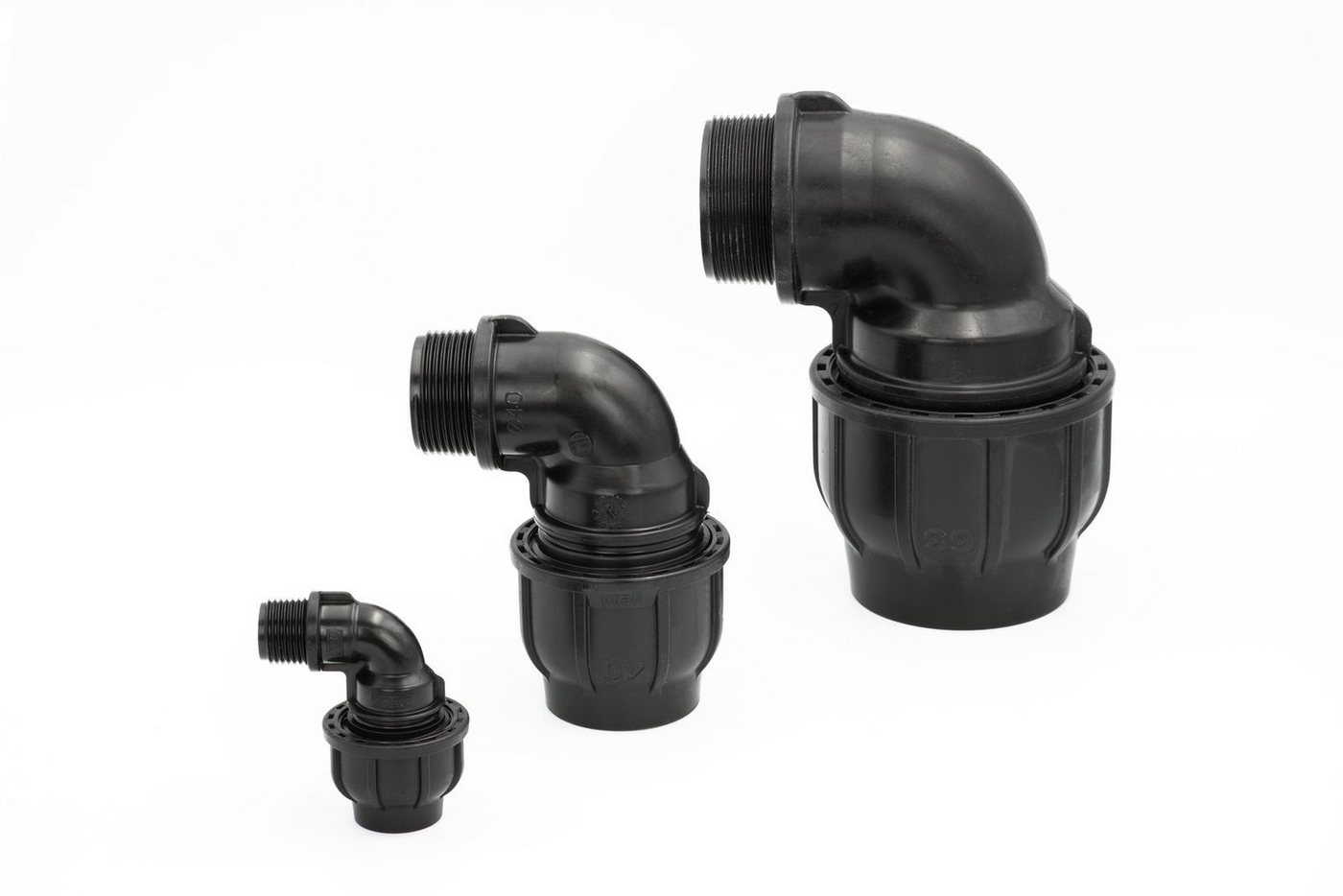 GEBO Steckfitting PE Rohr Winkel 25 mm x 1 Zoll Aussengewinde Rohrwinkel Verschraubung GEBO Steckfitting PE Rohr Winkel 25 mm x 1 Zoll Aussengewinde Rohrwinkel Verschraubung von GEBO