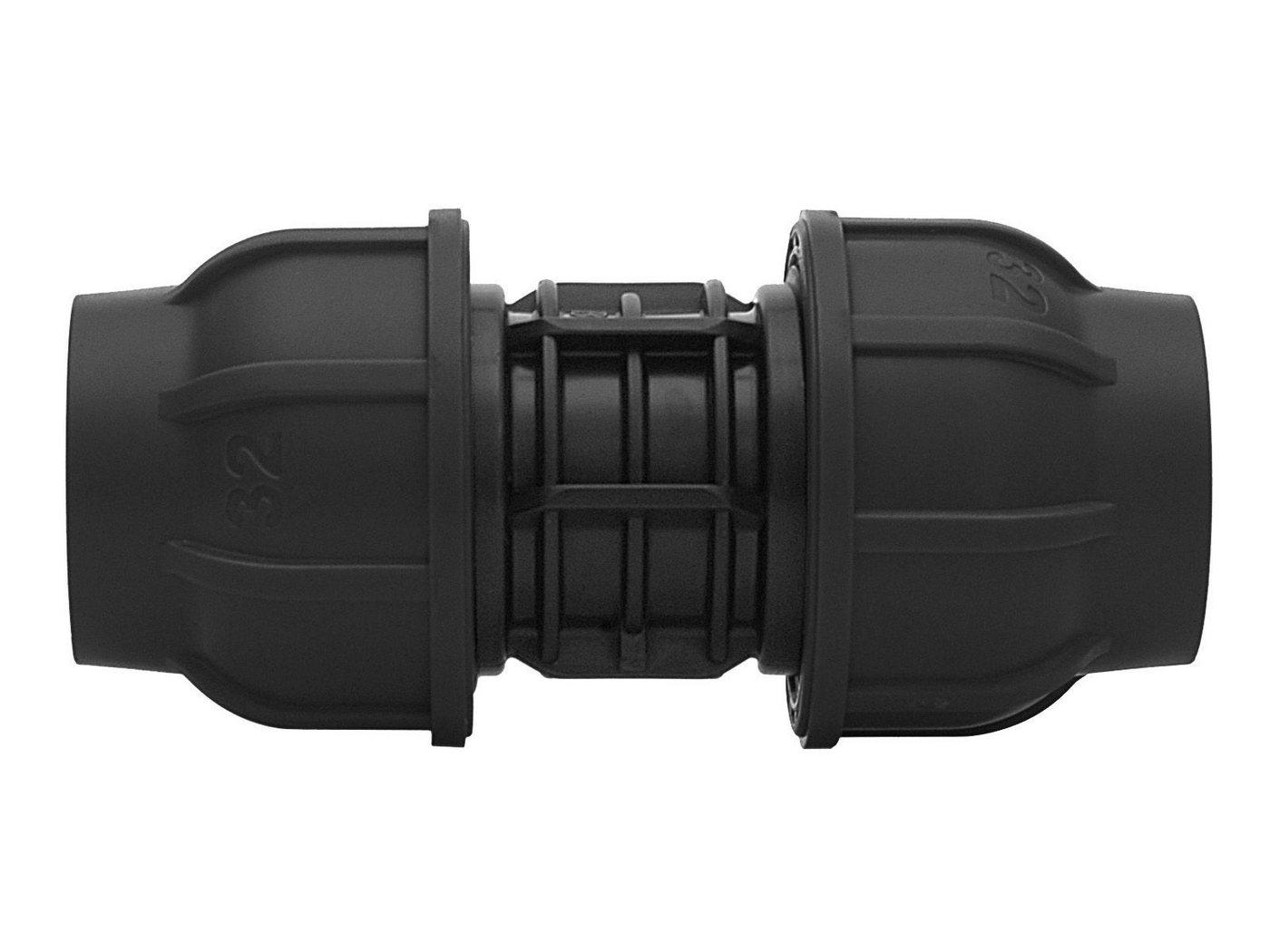 GEBO Steckfitting Plast Klemmkupplung - für PE-Rohr - DVGW zugelassen, Ø 75 mm GEBO Steckfitting Plast Klemmkupplung - für PE-Rohr - DVGW zugelassen, Ø 75 mm von GEBO