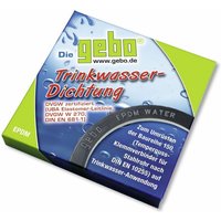 Gummiformring 3/8'' aus epdm - zum Umrüsten auf Trinkwasseranwendung bis 25°C - Gebo von GEBO