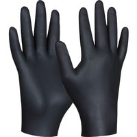 Einweghandschuhe Black Nitril eco l - Schwarz, ungepudert, latexfrei, 100 Stück, lebensmittelecht - Gebol von GEBOL