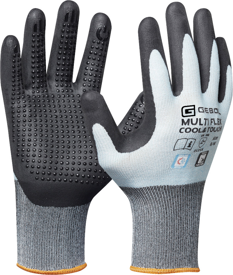 Gebol Handschuh Multi Flex Cool&Touch blau/schwarz von GEBOL