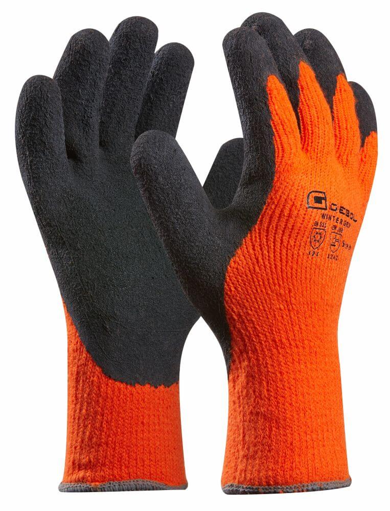 Gebol Handschuh Winter Grip orange von GEBOL