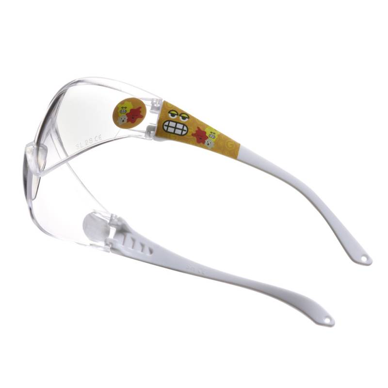 Gebol Schutzbrille Little Helpers Emoji orange klar Gebol Schutzbrille Little Helpers Emoji orange klar von GEBOL