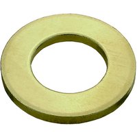 GECCO Unterlegscheibe, Messing, Ø 6,4 x 12 mm, 8 St. - goldfarben von GECCO