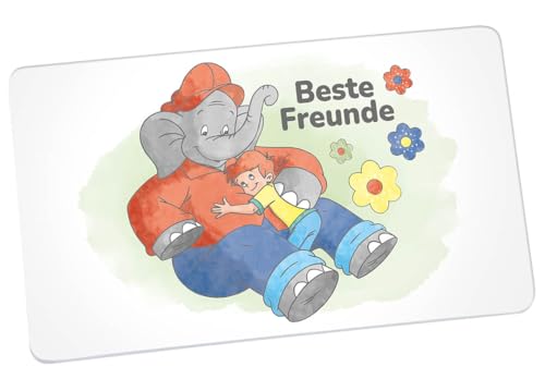 Frühstücksbrettchen Benjamin Blümchen, Beste Freunde von GEDA LABELS GmbH