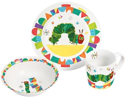 Kindergeschirr Raupe Nimmersatt, 3 tlg. von GEDA LABELS GmbH