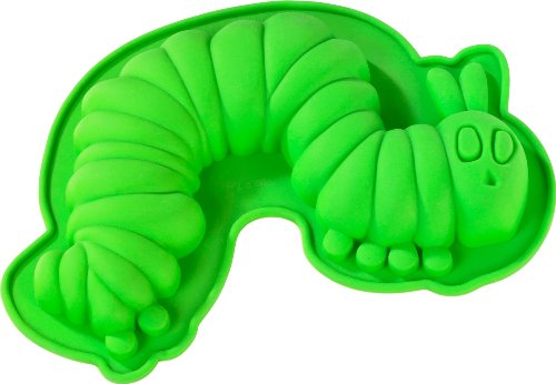Raupe Nimmersatt 20555 Silikonbackform, Grün Raupe Nimmersatt 20555 Silikonbackform, Grün von Gedalabels